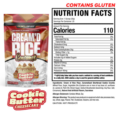 Cream'd Rice Gourmet - Hot Cereal - 25 Servings