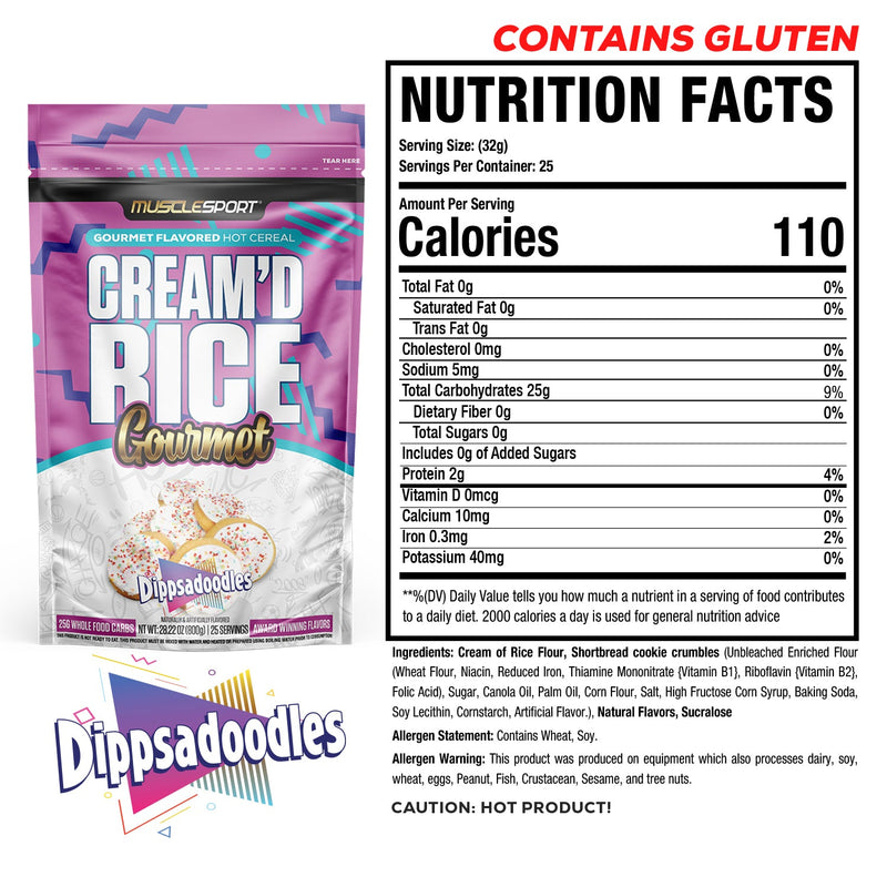 Cream'd Rice Gourmet - Hot Cereal - 25 Servings