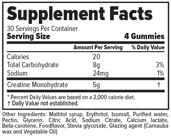 CREATINE GUMMIES