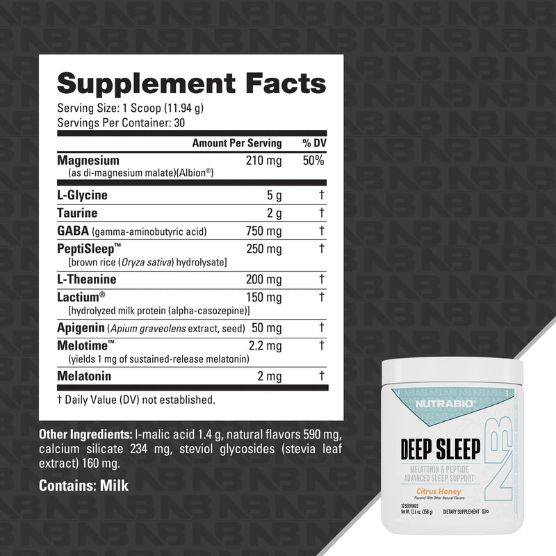 Sleep Deep Powder Deep Sleep – Inspyr Nutrition