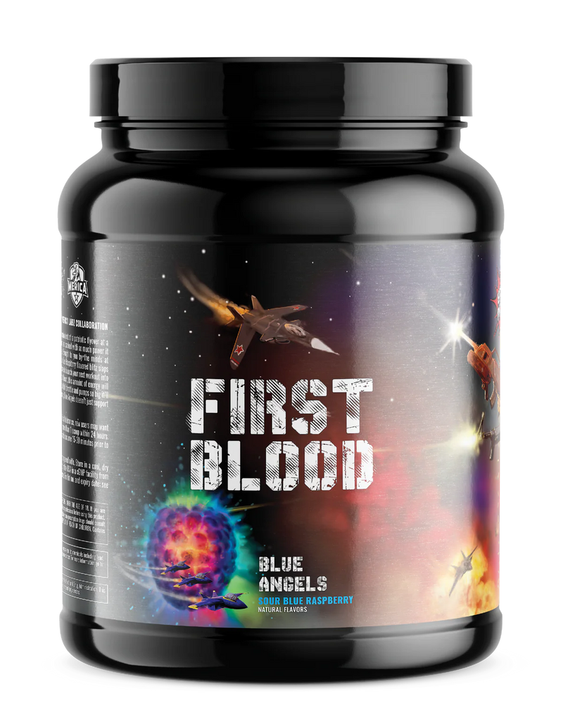 First Blood - Sour Blue Raspberry (Blue Angels) Limited Edition