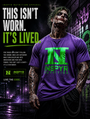 Green and Purple T-Shirt