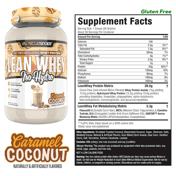 MuscleSport Lean Whey
