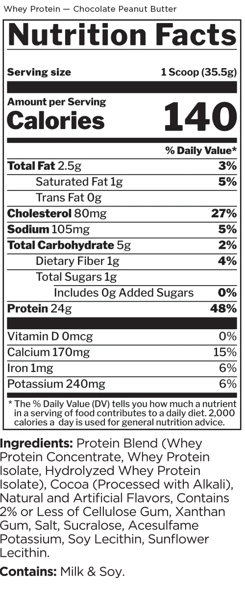 Whey Protein 100% Whey Protein*