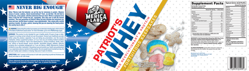 MERICA LABZ® PATRIOT'S WHEY™