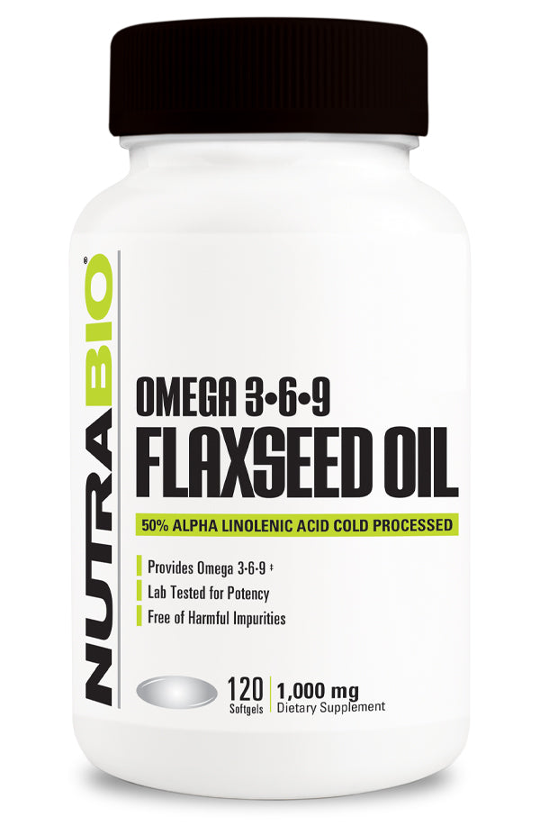 Flaxseed Oil 1000mg - 120 softgels