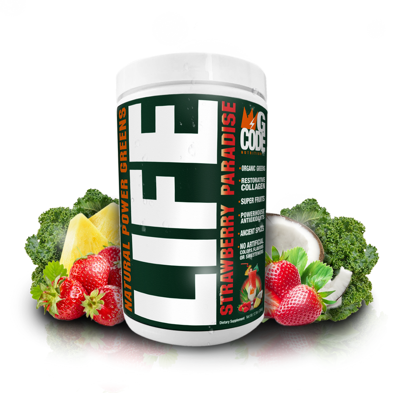 LIFE: NATURAL POWER GREENS (30 SERVINGS)