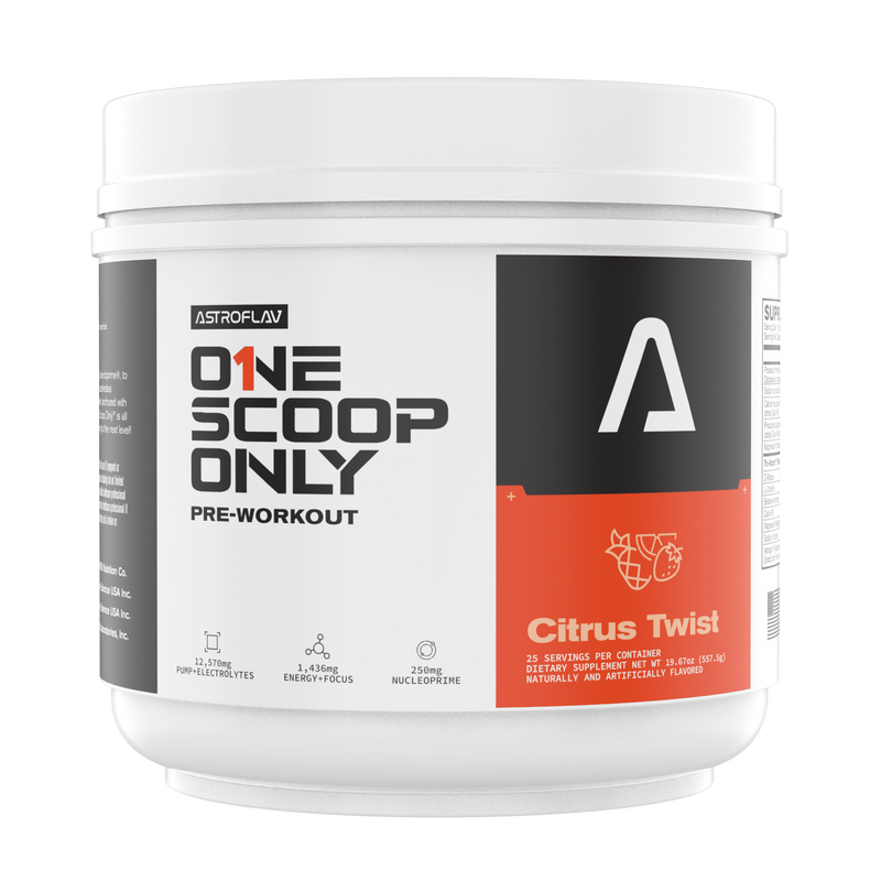 ONE SCOOP ONLY - PRE WORKOUT