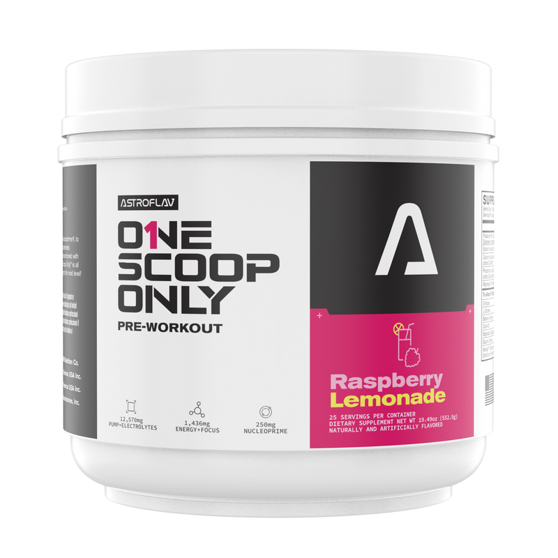 ONE SCOOP ONLY - PRE WORKOUT