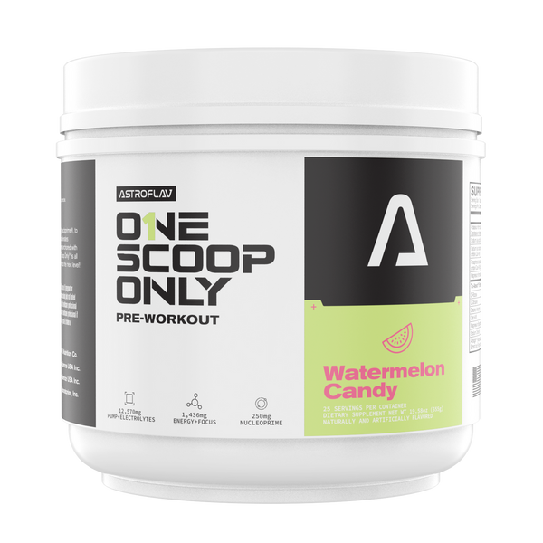 ONE SCOOP ONLY - PRE WORKOUT