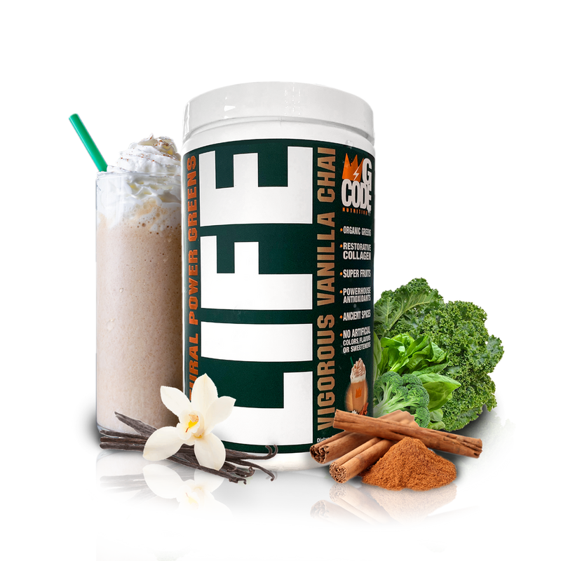 LIFE: NATURAL POWER GREENS (30 SERVINGS)